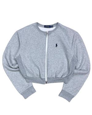 커스텀리폼) 폴로 크롭 맨투맨 집업