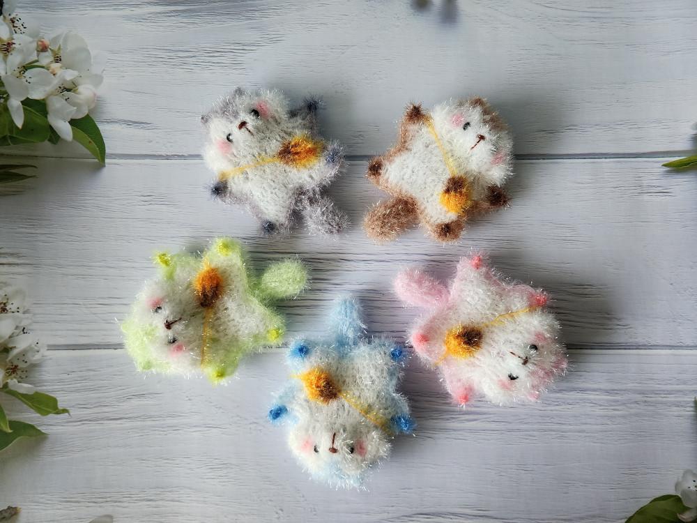 쪼꼬미 하늘다람쥐 수세미 인형수세미 동물수세미 핸드메이드 선물