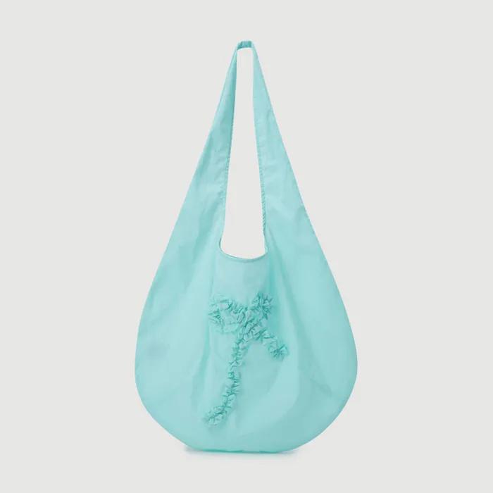 Chouetties by LUCKY CHOUETTE_Ribbon Tote Bag(mint)_7ABAX25610MIX