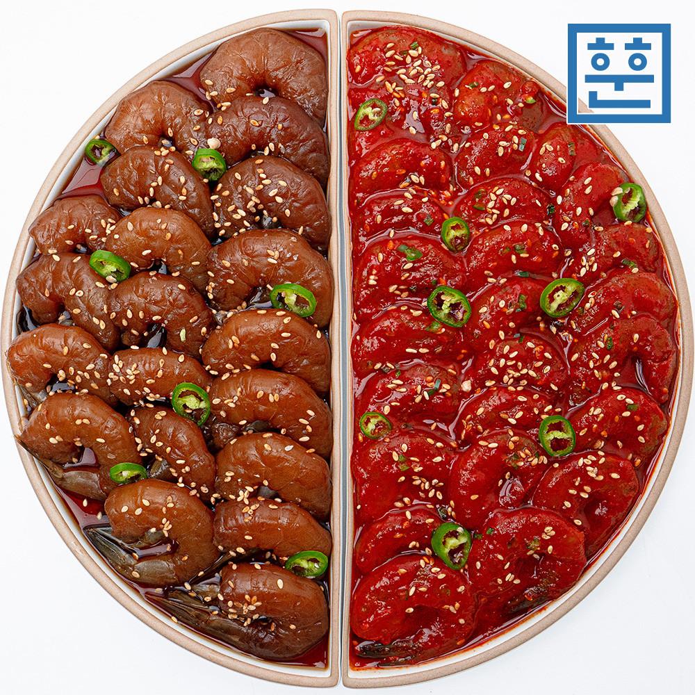 훈훈 깐새우장 간장/양념 300g 1kg