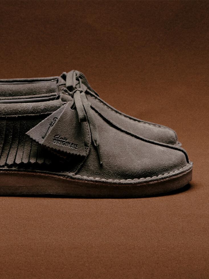 Trek Fringe Smoke Grey Suede W