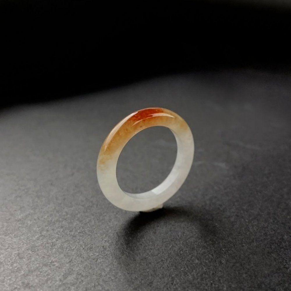 Icy Jadeite Ring Size 9 (Tainan)