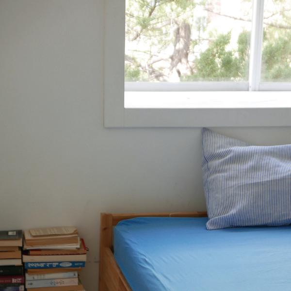 [MATTRESS COVER] LIGHT BLUE COTTON