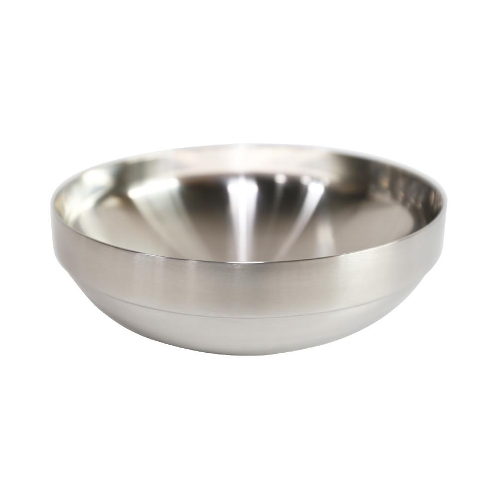 유경 겹 이중 냉면기 샤틴 업소용 냉면그릇 195mm