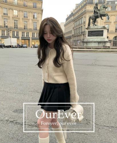 (made) fave pleats skirt_black ver.