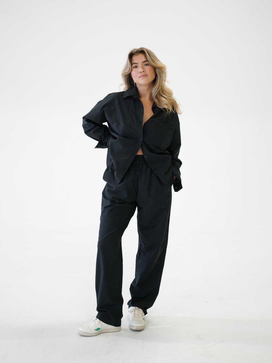 Breezy Pants Black - Djerf Avenue