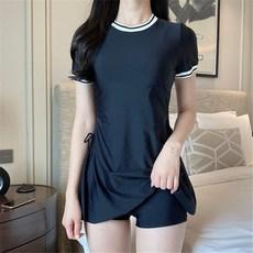 딜리퍼 여자 체형커버 원피스 수영복 실내 수영장 비치 워터파크