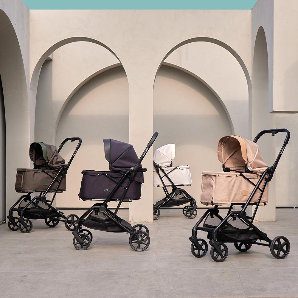 로얄테일즈 강아지유모차 플로렌스 스탠다드 플러스 - 럭셔리 개모차 애견유모차