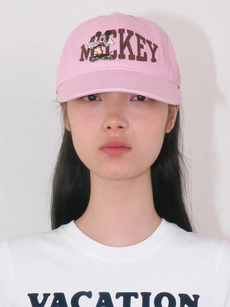 Aloha Mickey_Cap Pink