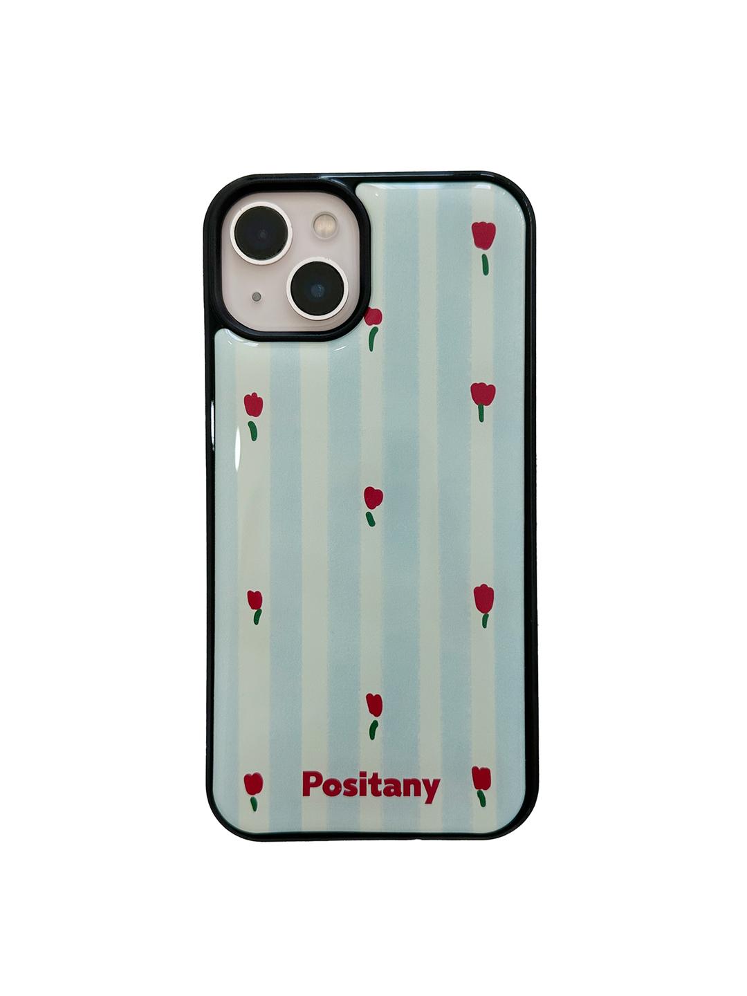 Baby flower stripe phone case