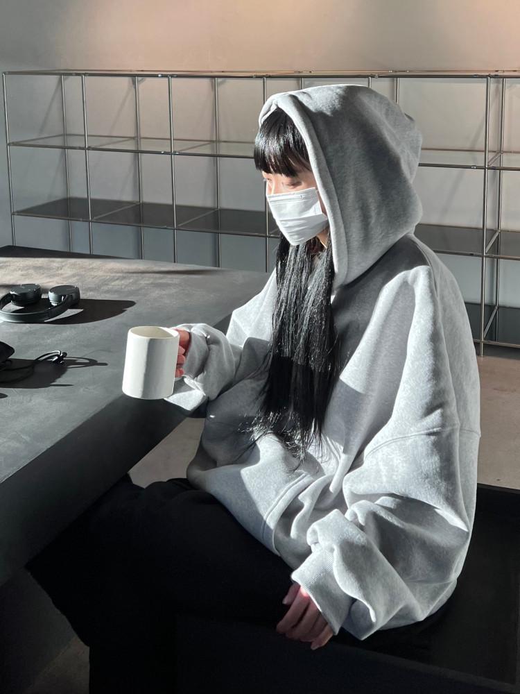 오버 양기모 빅사이즈 후드 2color