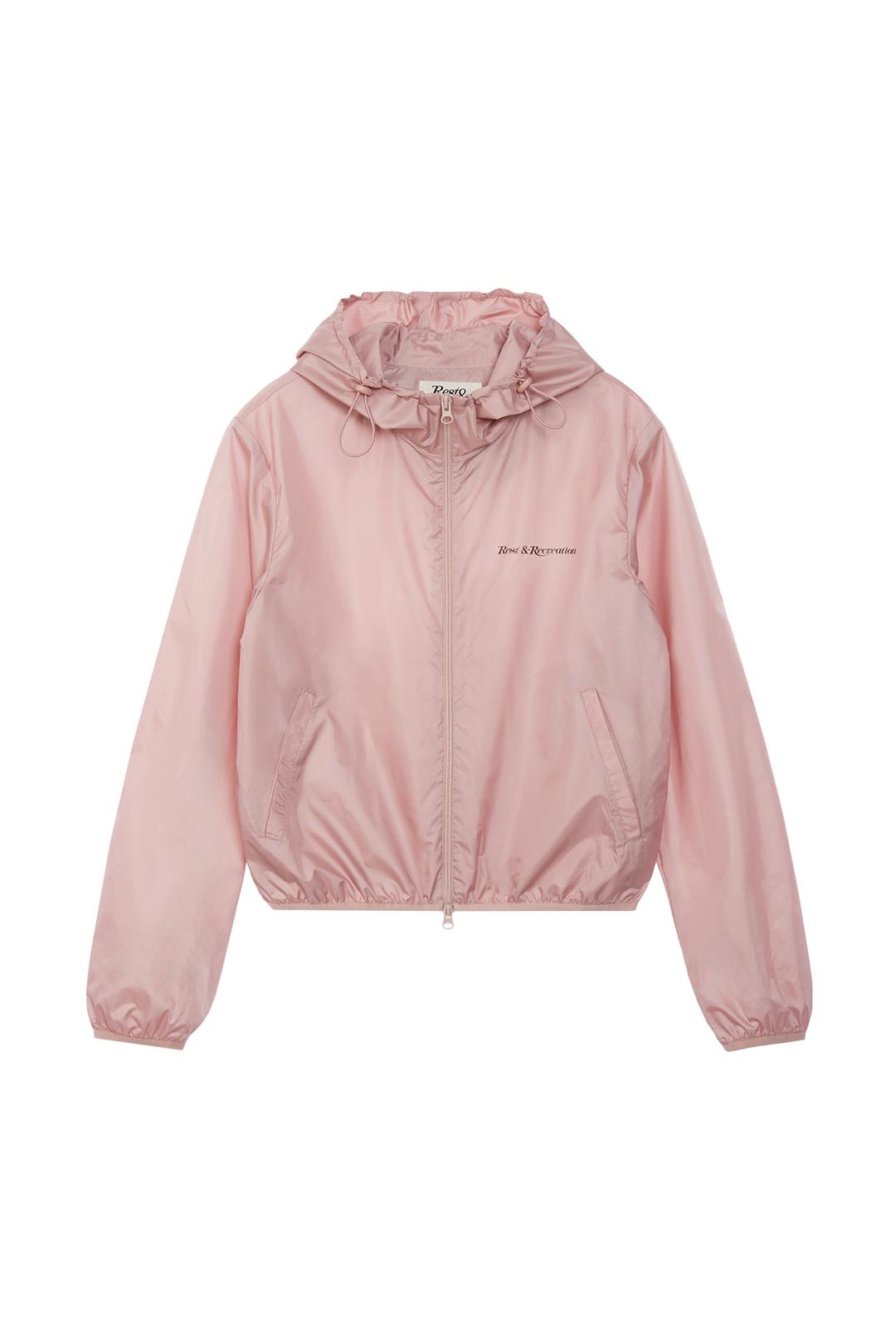 (W)WINDBREAKER JACKET - PINK