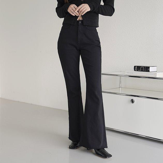 보톡스 기모 부츠컷팬츠 SL7642 ONLY BLUEPOPS