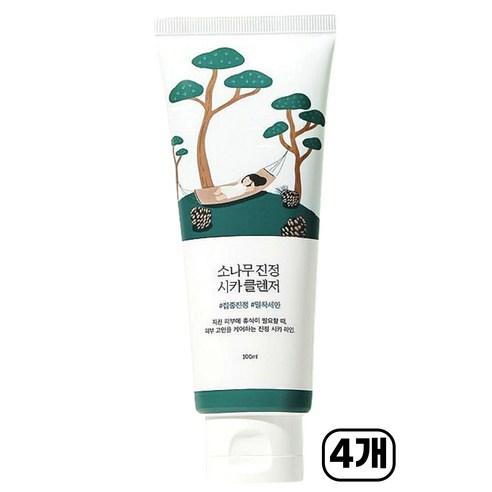 라운드랩 소나무 진정 시카 클렌저, 100ml, 4개 - 클렌징 폼 | 쿠팡