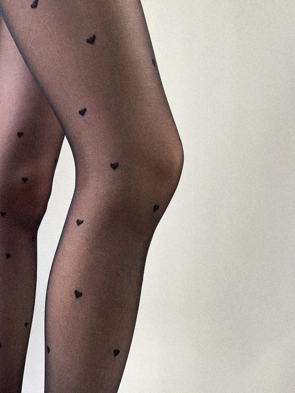 Lovely heart tights