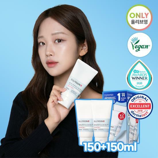[재구매1위] 일리윤 세라마이드 아토 집중크림 150ml +150ml 더블 기획