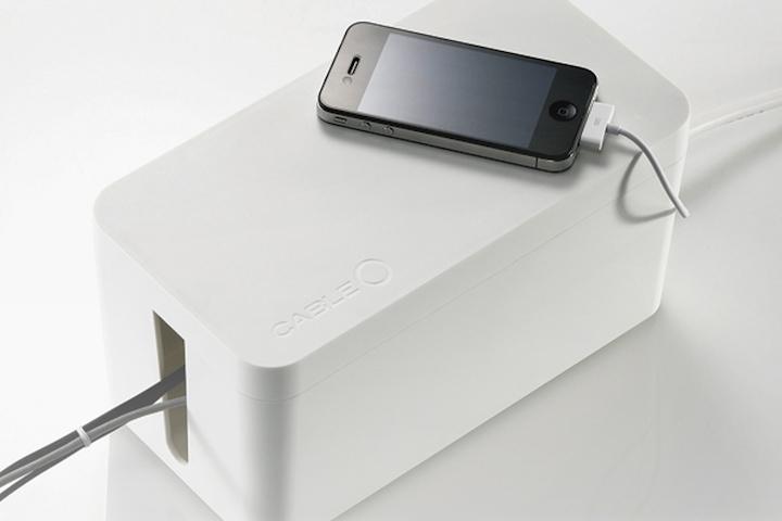 케이블O 멀티탭 정리함