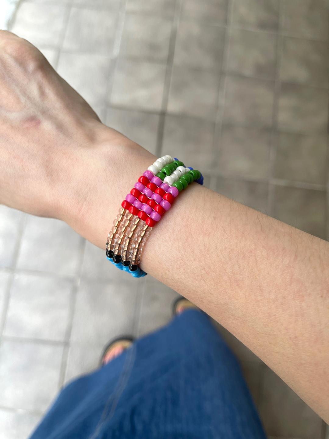 Multi Pattern Biz Bracelet
