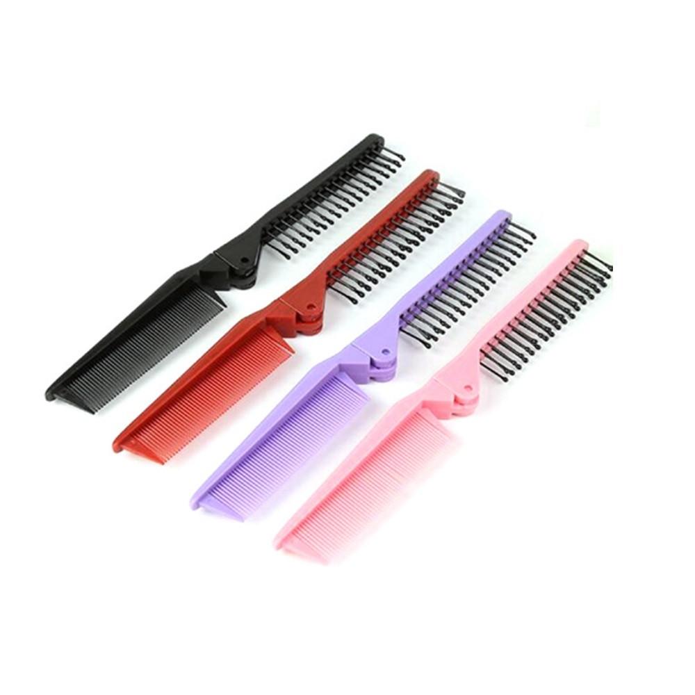 접이식빗 양면 휴대용 여행용 미용 이발 커트