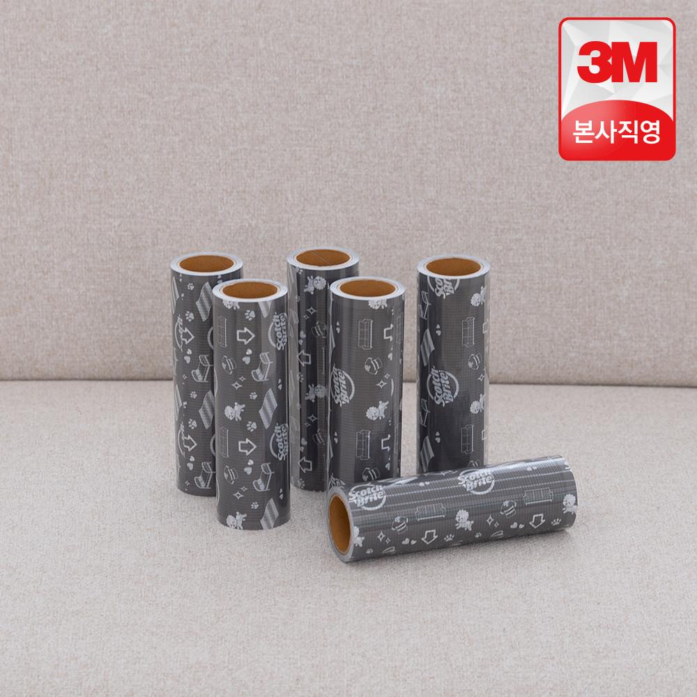 3M 대형 클린컷 테이프클리너 리필 6개 (2입 x 3개) / 스카치브라이트