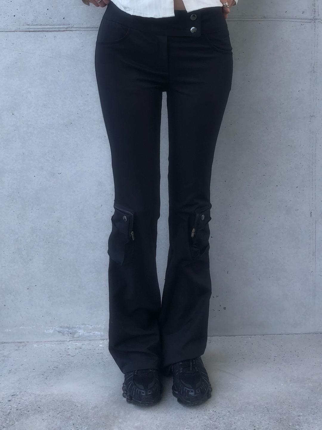 Dual Pocket Bootcut Pants(2 color)