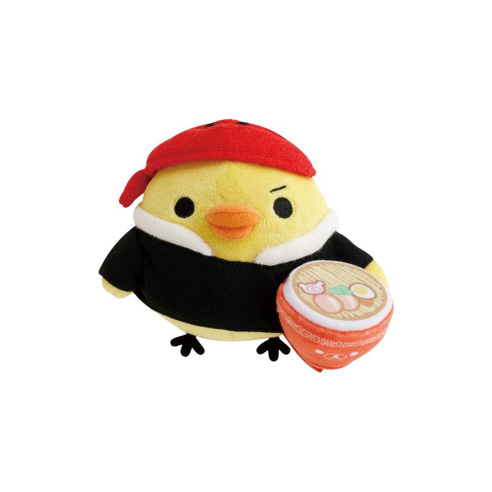 리락쿠마｡ 언제나 라멘! 키이로이토리 봉제인형