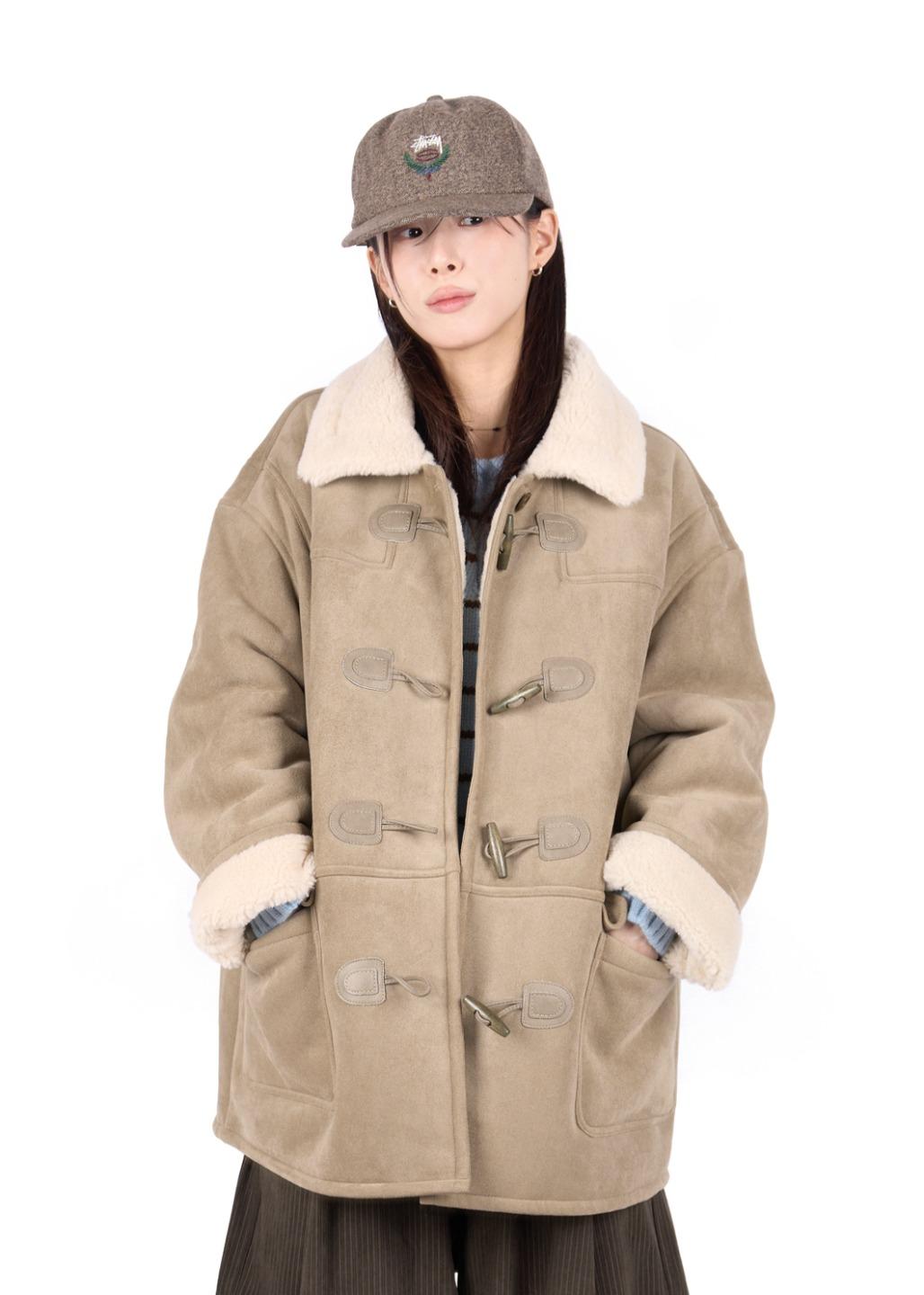 릿킴 SHEARLING TOGGLE COAT*최대 3주 소요*