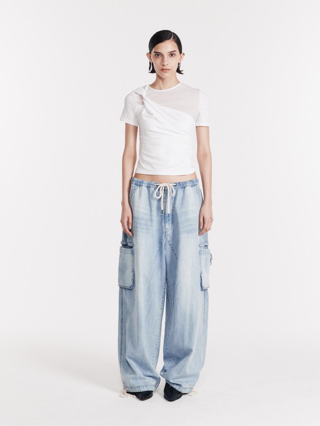 Twist Top (White) / White