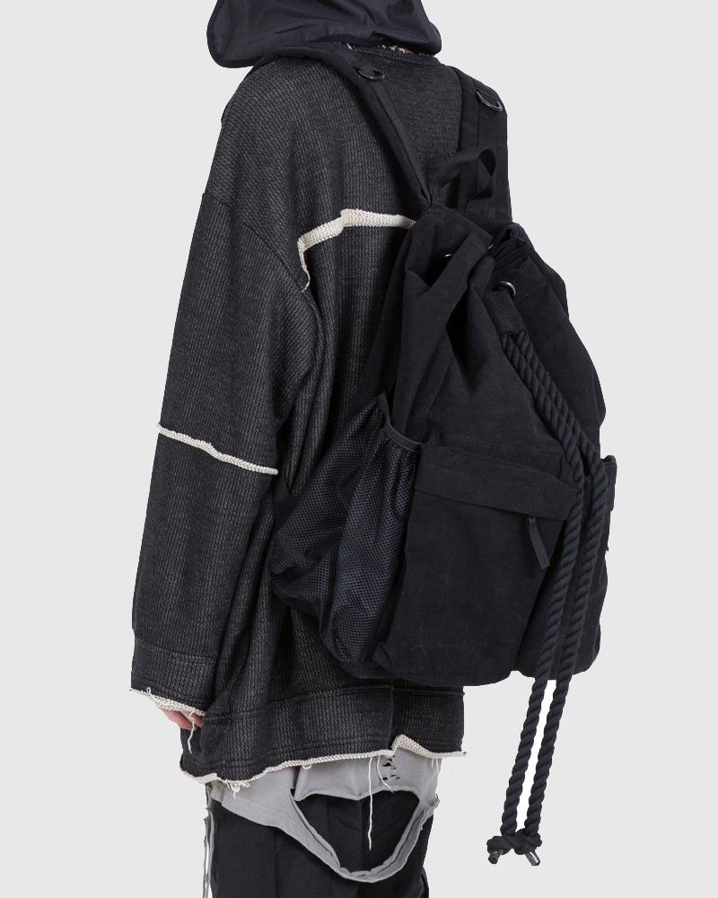 로프 버킷 백팩