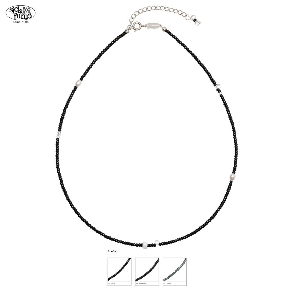 [식품닷] Slurpee Necklace - Black