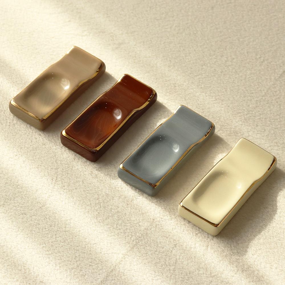 에크렌 24k 골드 수저받침대 4color