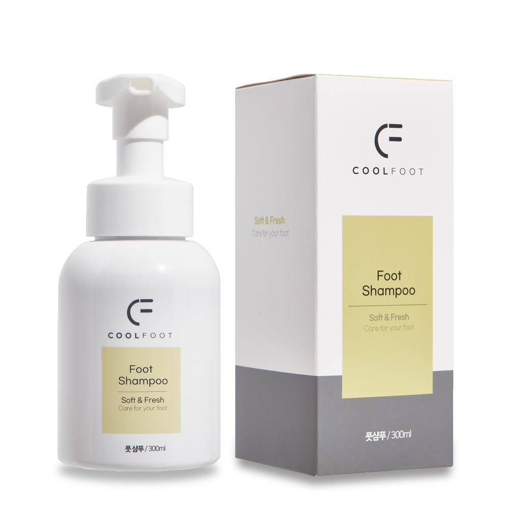 쿨풋 풋샴푸 300ml 발냄새 제거 발샴푸 발세정제