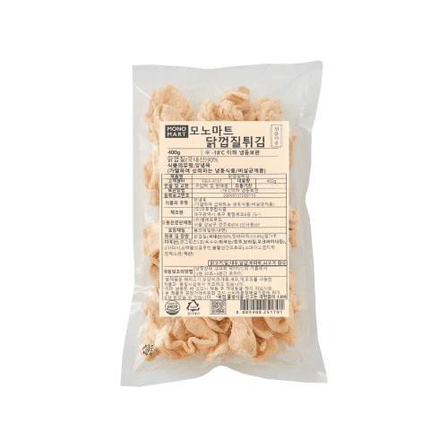 [모노마트] 닭껍질튀김 400g