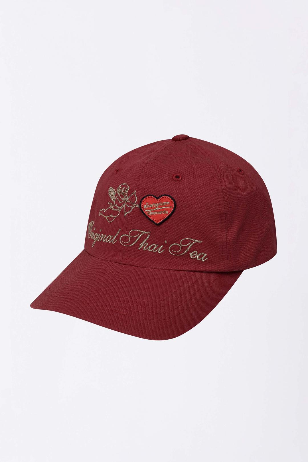[Sculptor X Cha Tra Mue] Heavenly Thai Ball Cap Red