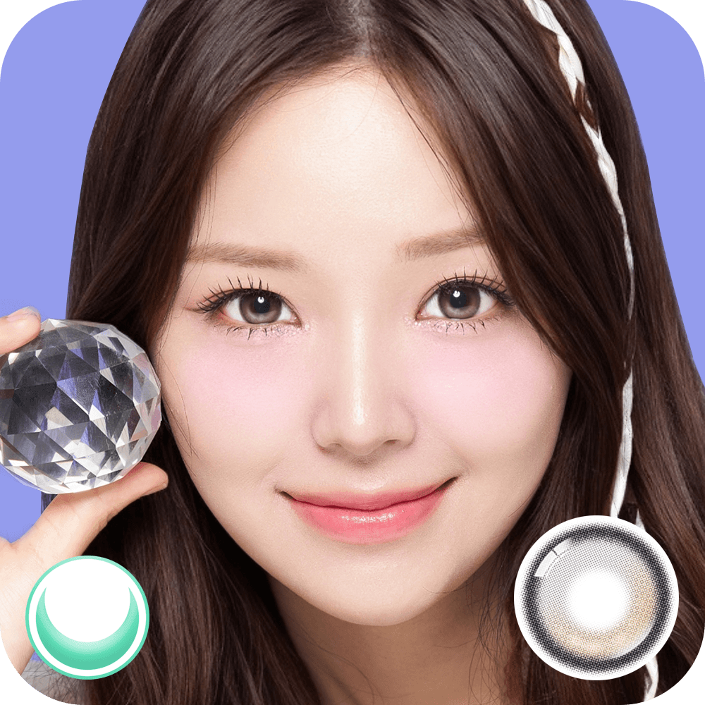 크리스탈눈물 브라운