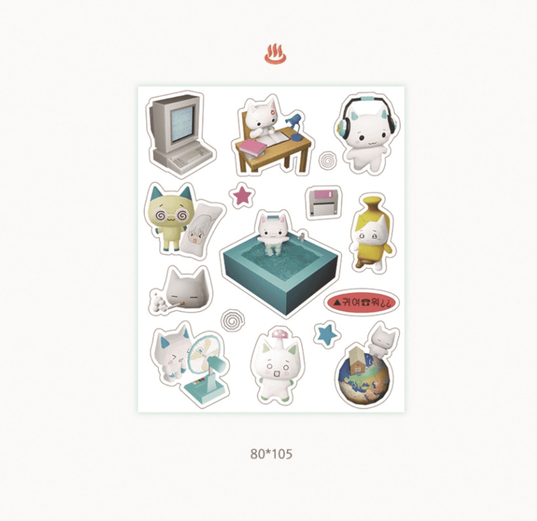 [칠스] 고양이의 일상스티커