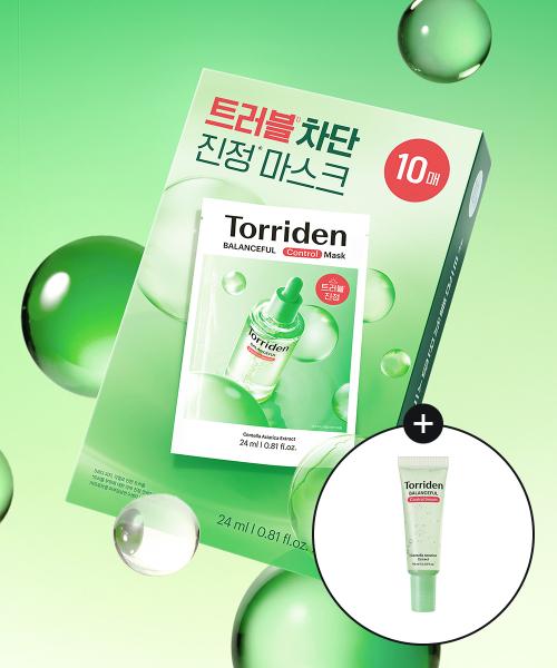 밸런스풀 시카 컨트롤 마스크 24ml 10매 (+시카컨트롤 세럼 10ml)