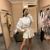 프리피플 프릴 긴소매 블라우스