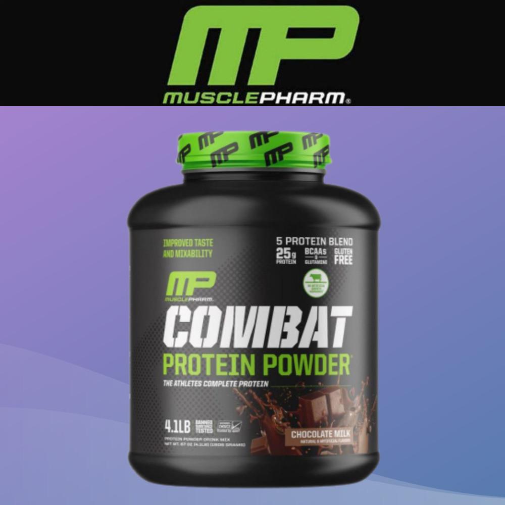 머슬팜 컴뱃 100% 웨이 WPI WPC 프로틴 파우더 초콜릿 밀크1.8kg [원산지:미국]