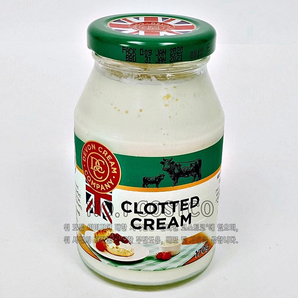 데본 클로티드 크림 170G 코스트코 아이스박스 우유 버터 스프레드 (소분) [원산지:영국]