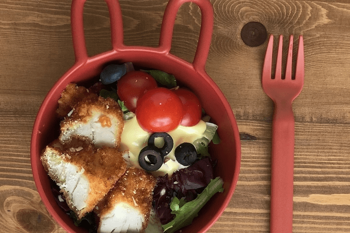 (선물포장)귀염뽀짝 동물농장 래빗 토끼 시리얼 볼 2 color