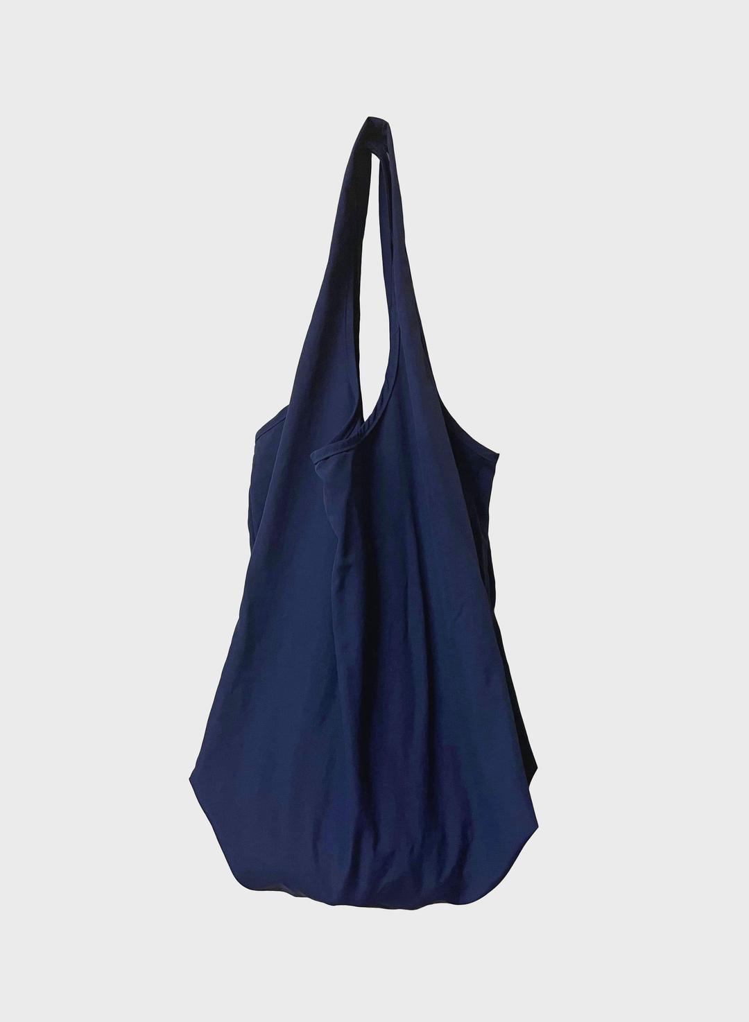 recycle market bag / Navy blue