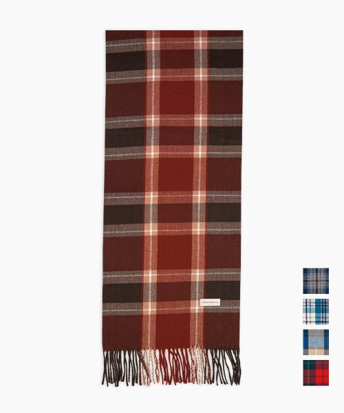 마이딥블루메모리즈(MY DEEP BLUE MEMORIES)  BLOSSOM CHECK MUFFLER (5color) - 사이즈 & 후기 | 무신사