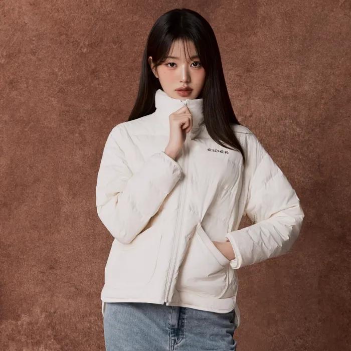 THERMOLOCK C (써모락 C) 여성 슬림 다운 자켓_Cream_DWW24560W6