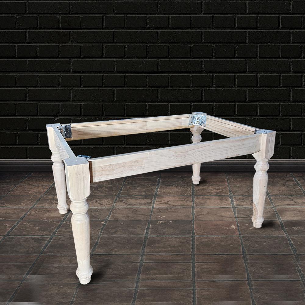 좌식 로구로 원목 테이블 프레임 세트 우드슬랩 다리 왁구 상다리 세트 책상 식탁  시스템 왁구