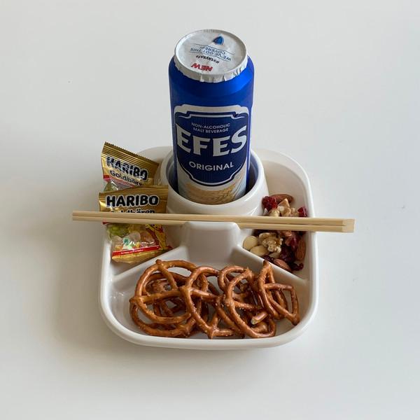 [피클샵] 피크닉 bbq 사각 플레이트 (4color)