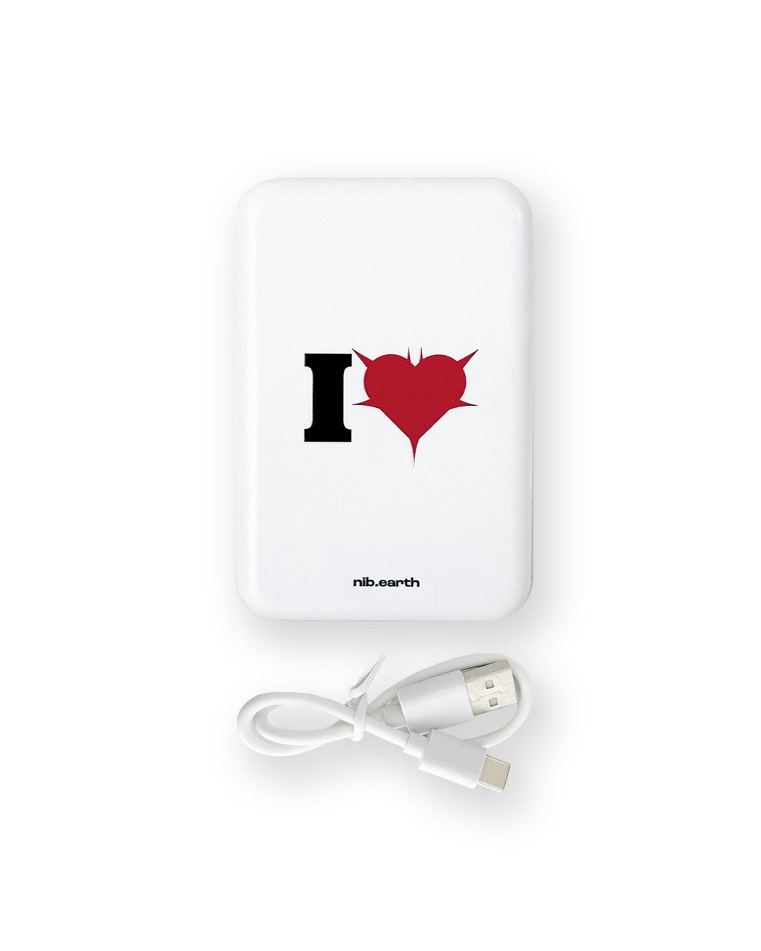 I♥︎ 보조 배터리 (맥세이프+유선충전)