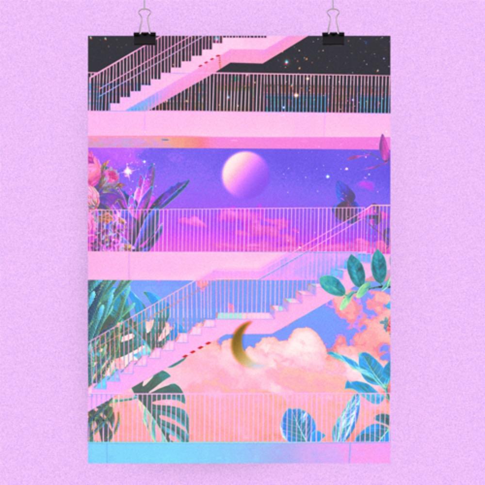 [키치로맨틱] E3 Poster (계단의 시간) A3