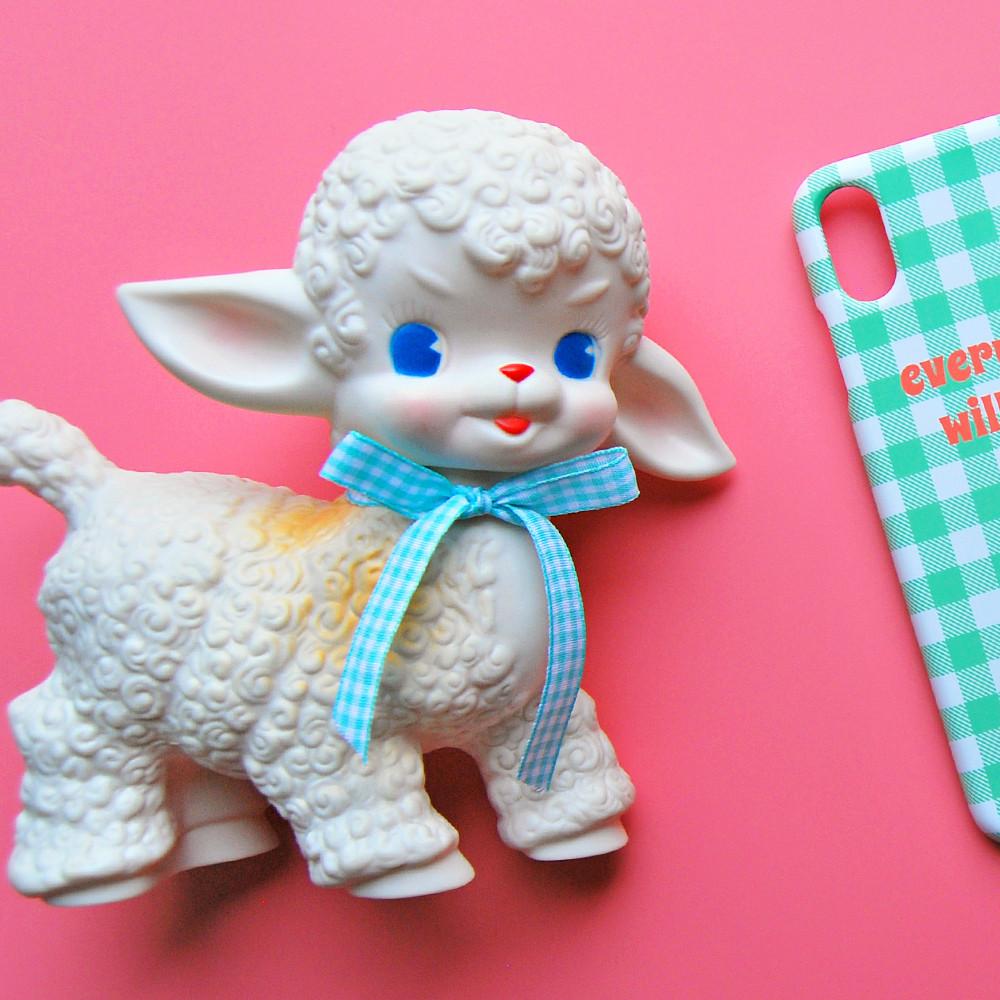 베이비램 루버돌 아기양/삑삑이 양인형 아이방 꾸미기 감성 소품