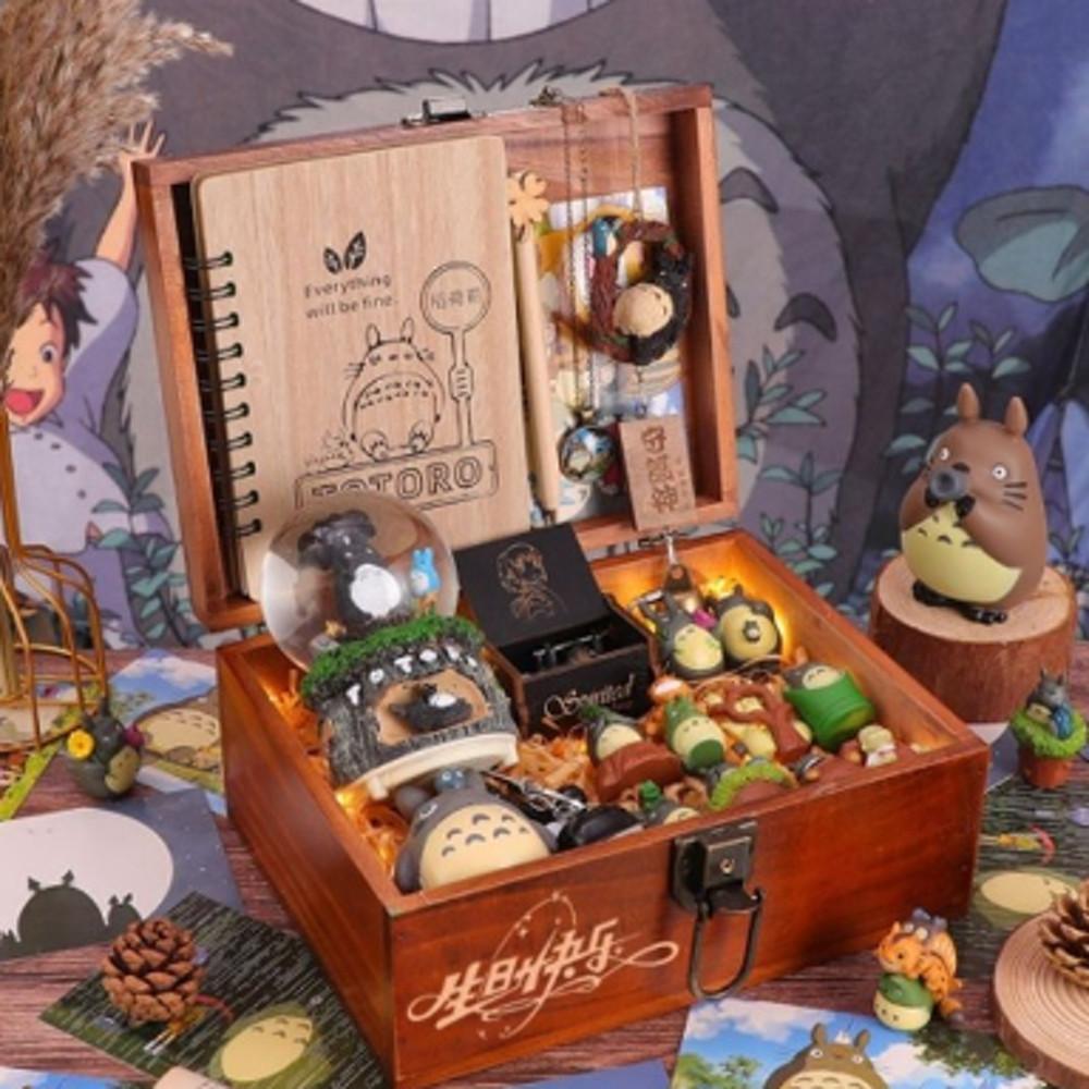 지브리 토토로 생일 피규어 선물 세트 모음